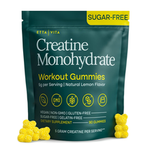 Potent Creatine Gummies for Men & Women [Lemon Drops Candy Flavor]