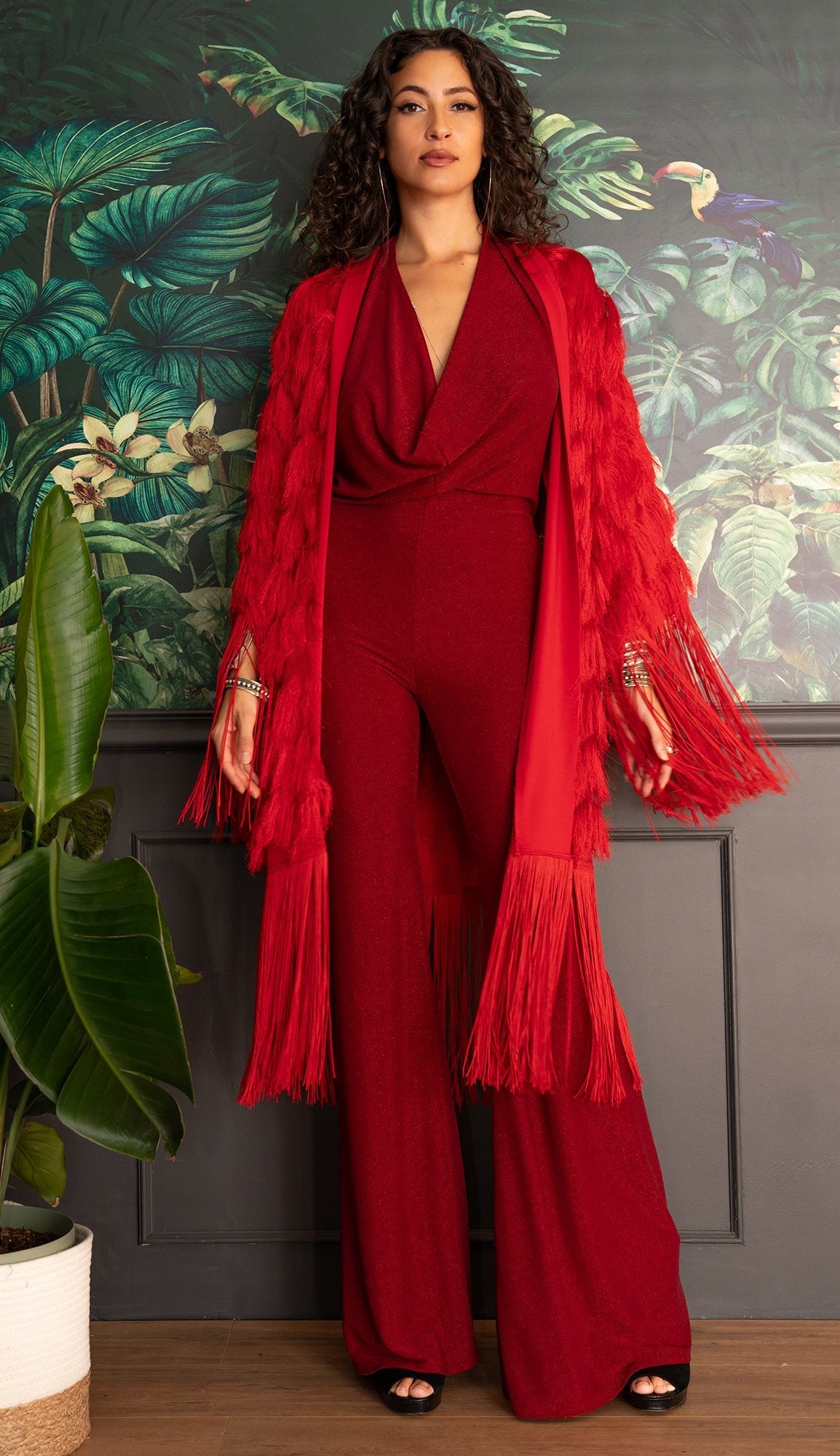 AFE ROBE - CRIMSON - Vegan America