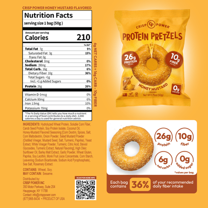 Honey Mustard - Protein Pretzels TikTok Shop Listing