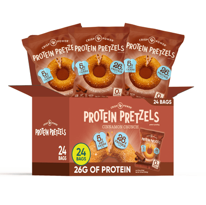 Cinnamon Crunch - Protein Pretzels - Vegan America