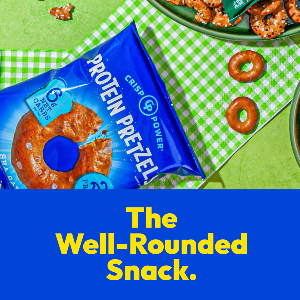 Sea Salt - Protein Pretzels - Vegan America