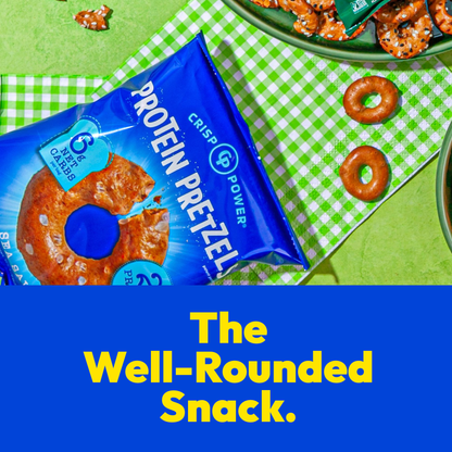 Sea Salt - Protein Pretzels - Vegan America