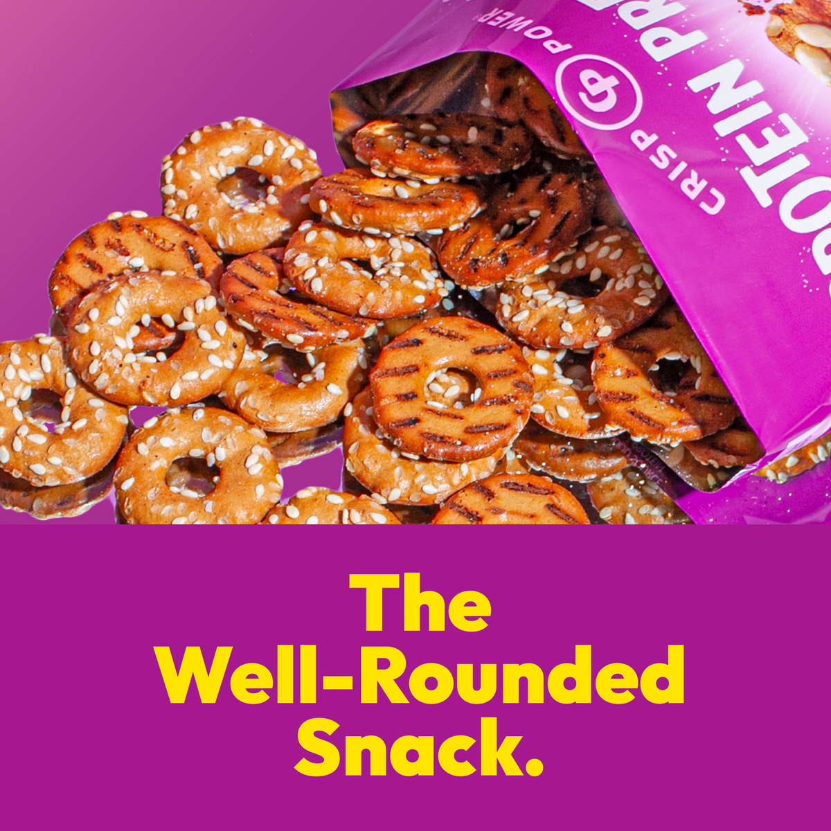 Sesame - Protein Pretzels - Vegan America