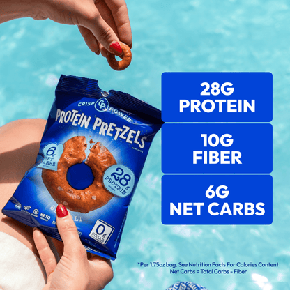 Sea Salt - Protein Pretzels - Vegan America