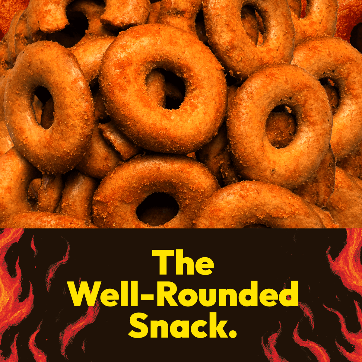 Flamin' Crunch - Protein Pretzels - Vegan America