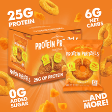 Cheddar - Protein Pretzels - Vegan America