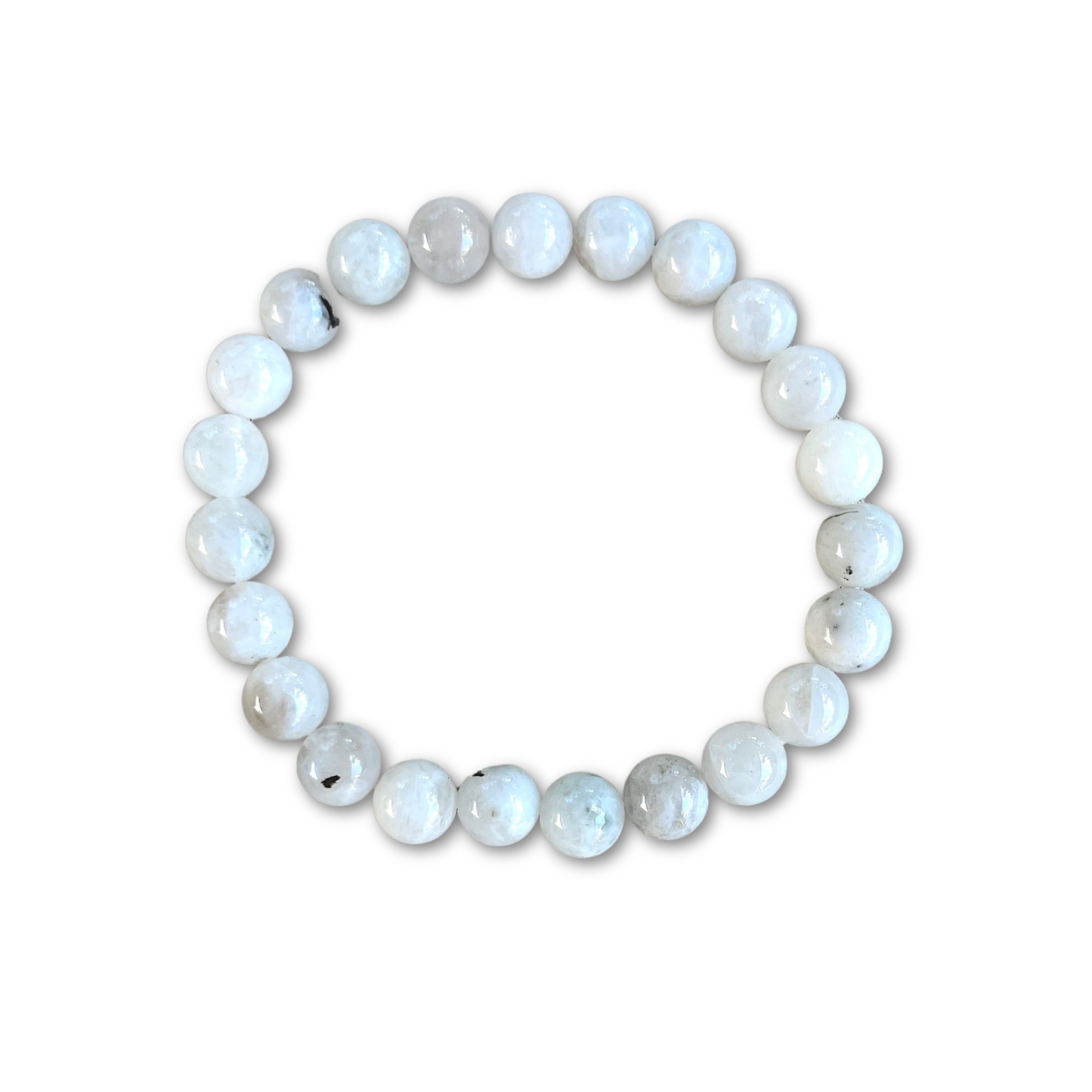 Crystal Healing Beaded Bracelet, Moonstone