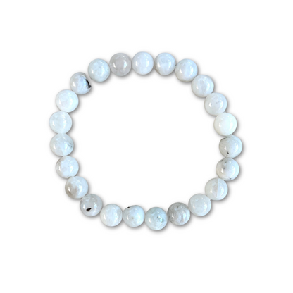 Crystal Healing Beaded Bracelet, Moonstone