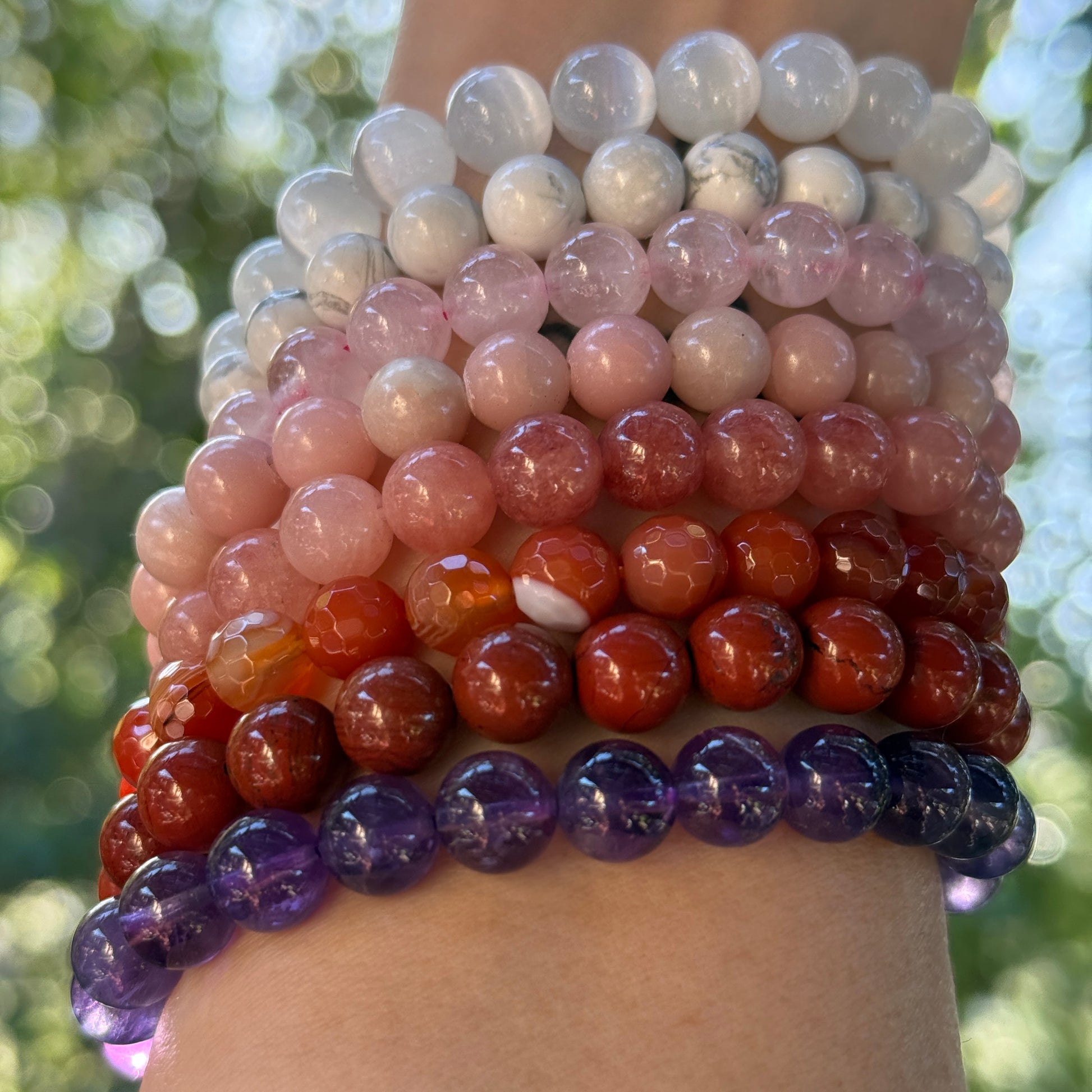 Crystal Healing Beaded Bracelets - New Options