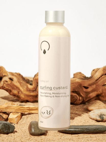Curling Custard Gel Low to Medium Porosity
