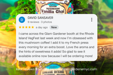 7 MUSHROOM VANILLA CHAI COFFEE • pre-ground mushroom infused coffee with chai flavor