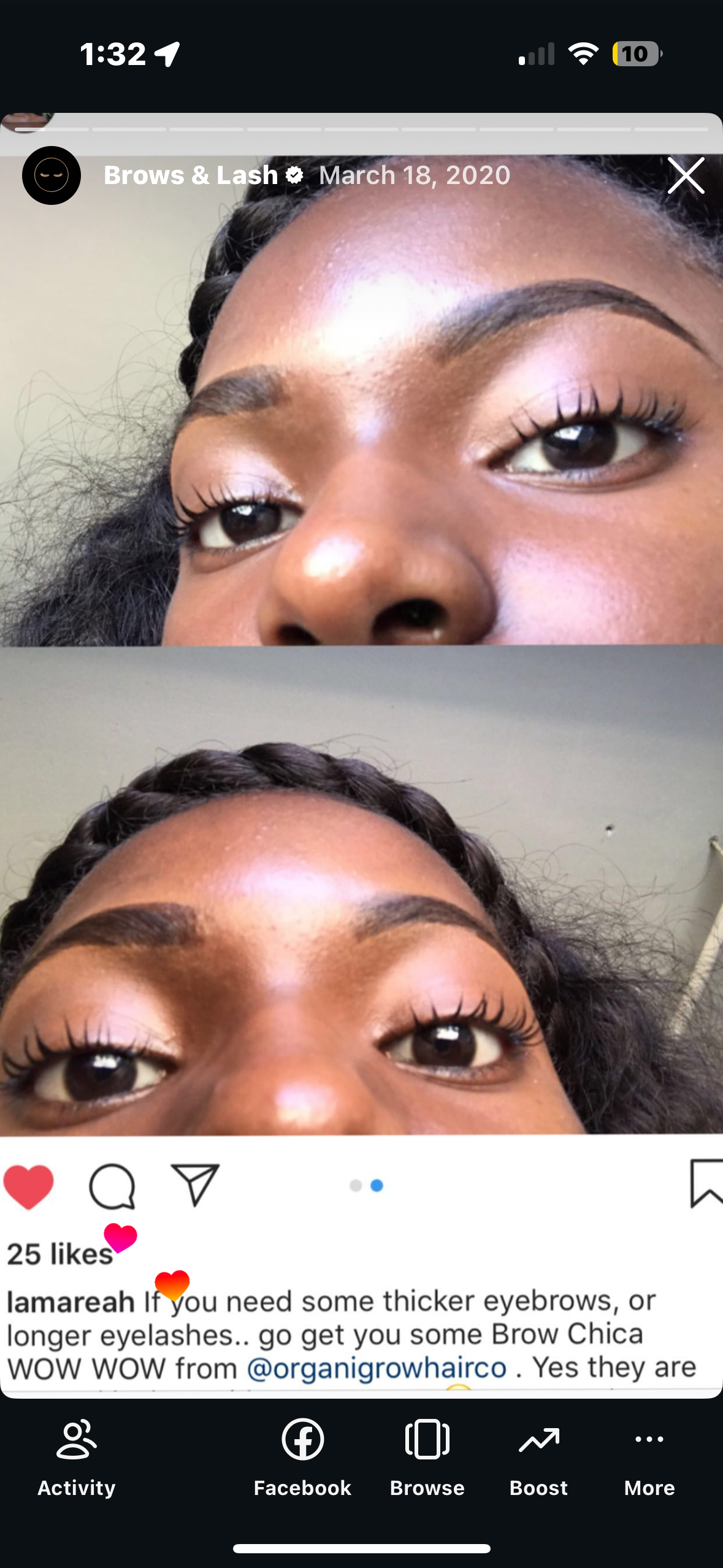 Brow “Chica”Wow Wow Lash & Brow Elixir Growth Oil