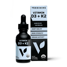 Organic Vitamin D3 + K2 - Vegan America