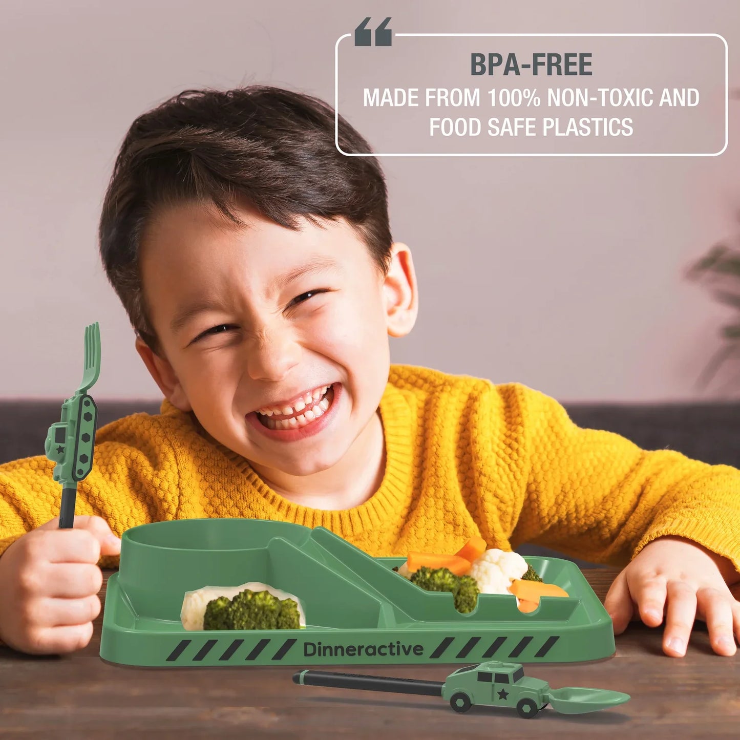 3-Piece Army Themed Meal Set
