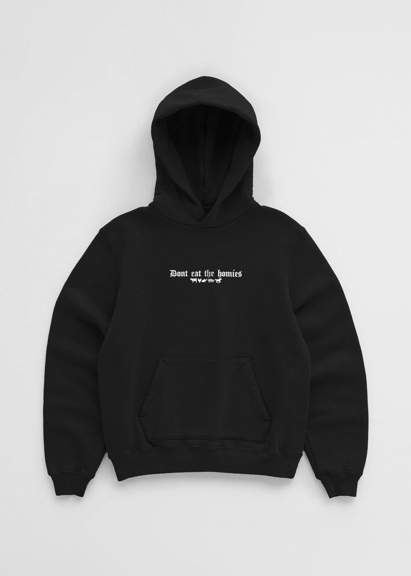 EATING ANIMALS IS WEIRD HOODIE