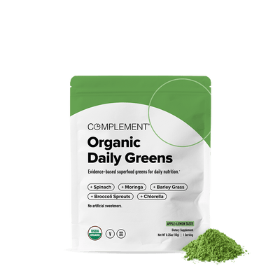 COMPLEMENT® Organic Daily Greens - Single Serving - Vegan America