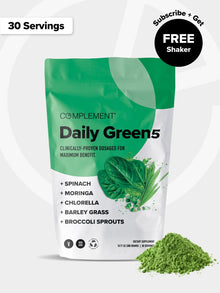 COMPLEMENT® Daily Greens. - Vegan America