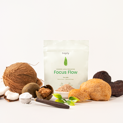 FocusFlow: Coconut Milk Tea Latte Blend - 2 Pack