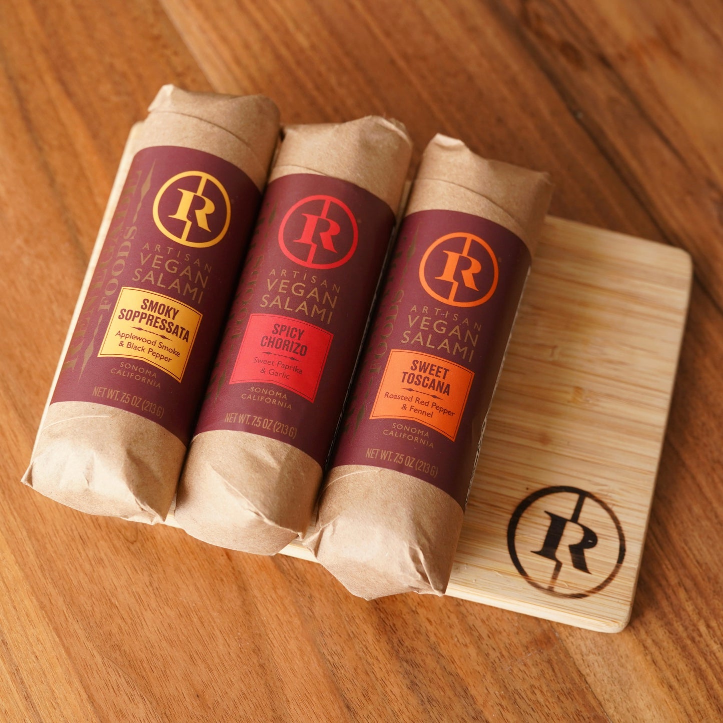 Plant-Based Italian/Spanish Salami 3-Pack