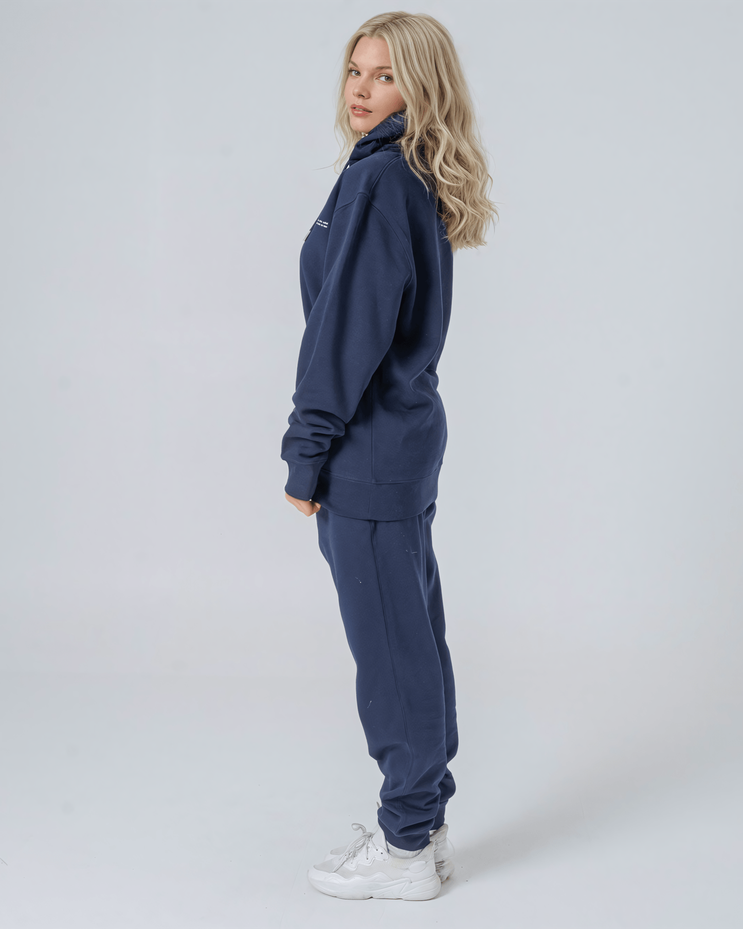 Women's Organic Cotton Relaxed Fit Hoodie | Midnight Navy