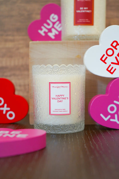 Happy Valentine's Day! Velvet Rose & Cedar Natural Candle 8oz Kaia Collection
