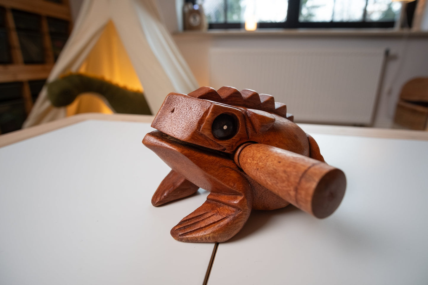 Wood Frog Guiro Rasp