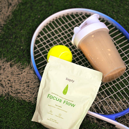 Saply FocusFlow Mushroom Latte – Lion’s Mane, Reishi, Paraxanthine