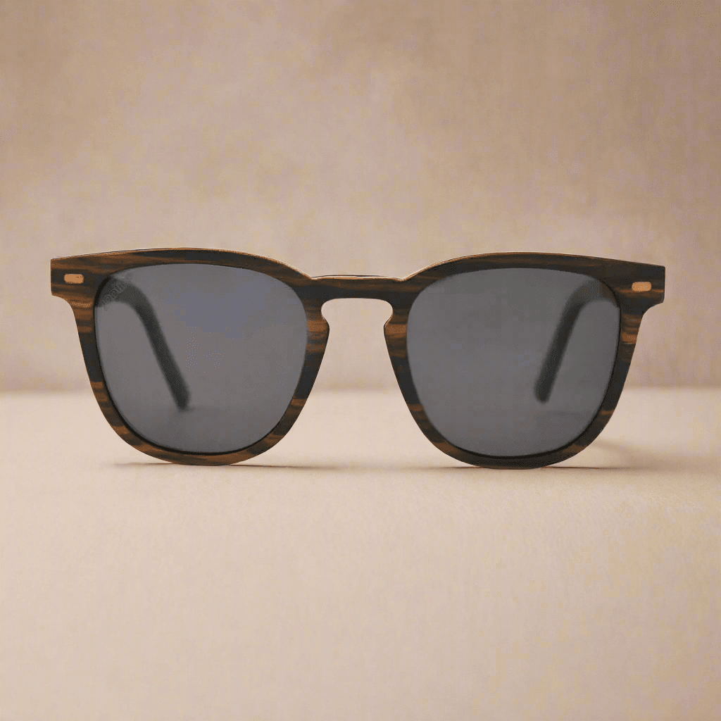 Lark - Unisex Wooden Sunglasses - Vegan America