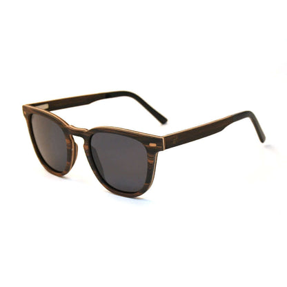 Lark - Unisex Wooden Sunglasses - Vegan America
