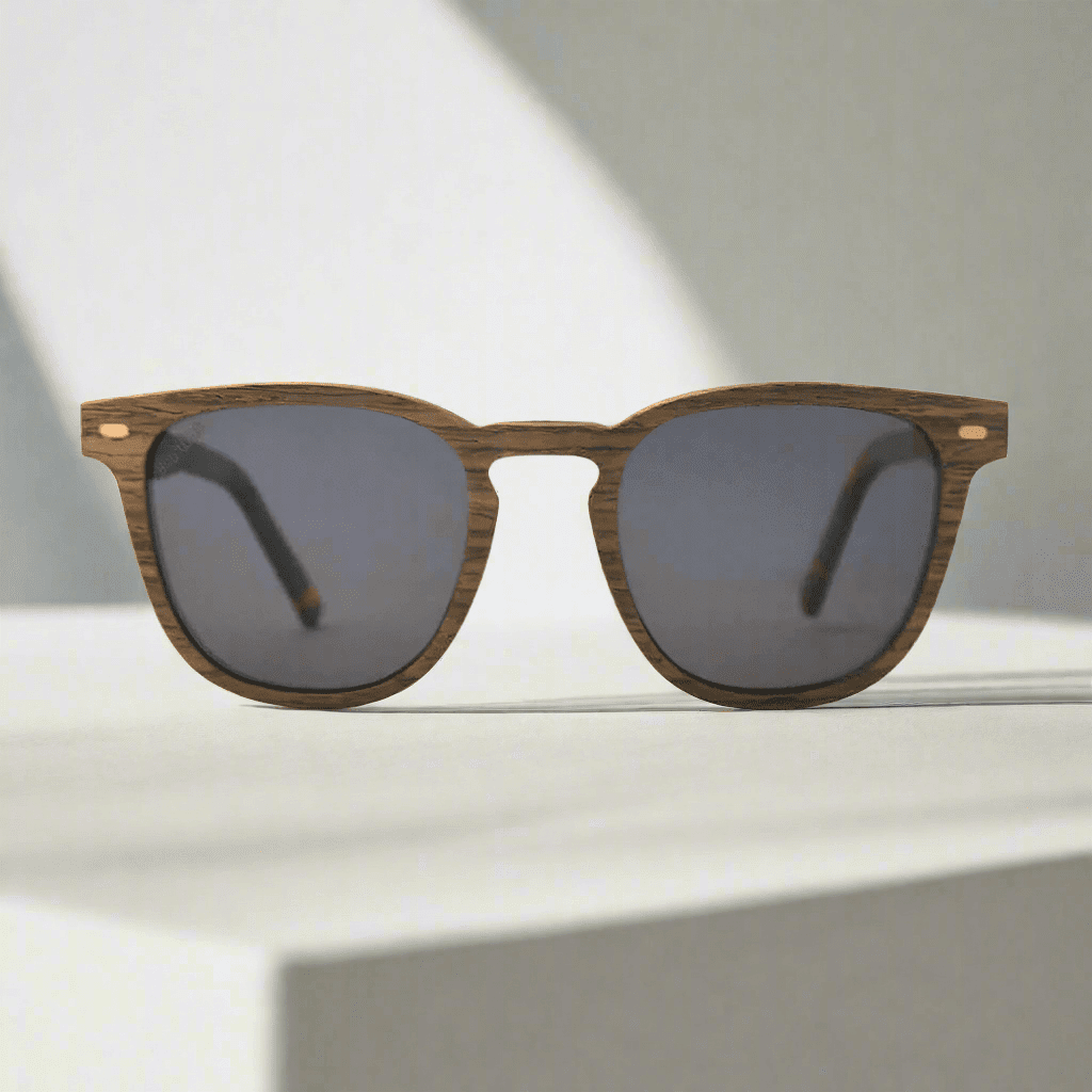 Lark - Unisex Wooden Sunglasses - Vegan America