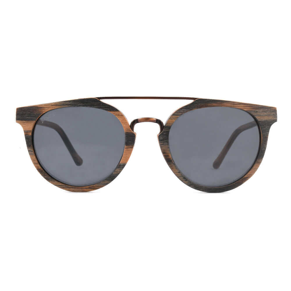 The Shiva - Wooden Sunglasses - Vegan America