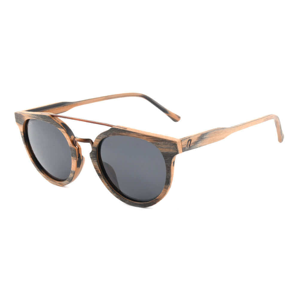 The Shiva - Wooden Sunglasses - Vegan America