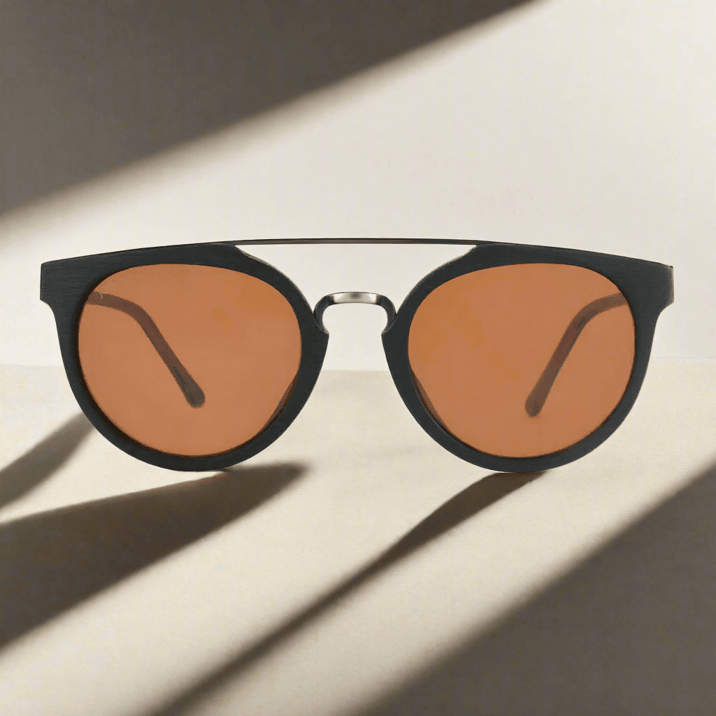 The Shiva - Wooden Sunglasses - Vegan America
