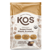 Organic Plant Protein, Chocolate Peanut Butter, Single Serving - Vegan America
