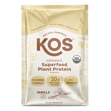 Organic Plant Protein, Vanilla, Single Serving