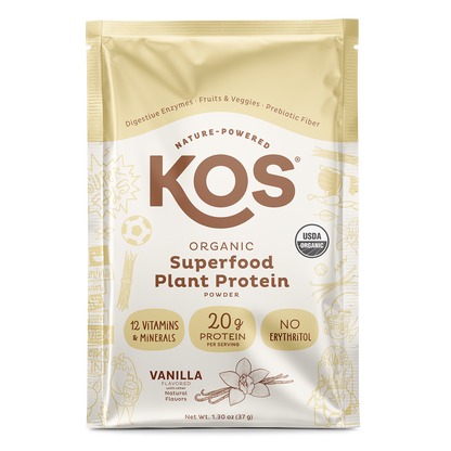 Organic Plant Protein, Vanilla, Single Serving