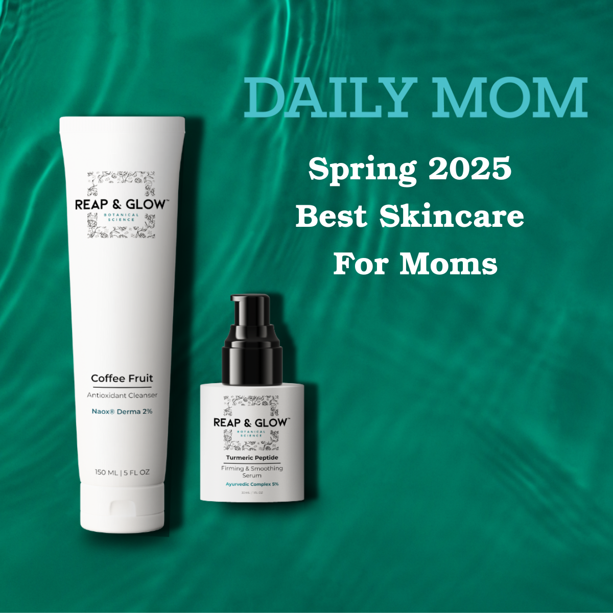 Turmeric Peptide Firming & Smoothing Serum + Ayurvedic Deep  Hydrating Rejuvenation Crème + Coffee Fruit Antioxidant Cleanser