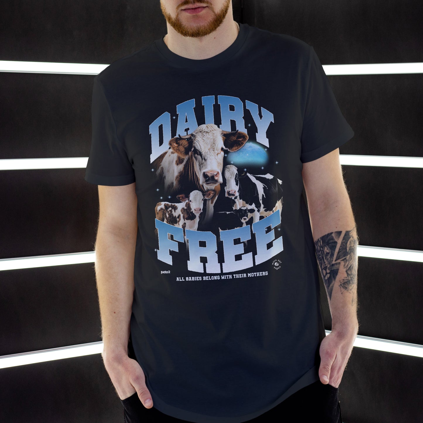 WOV x peta2 Dairy-Free T-Shirt