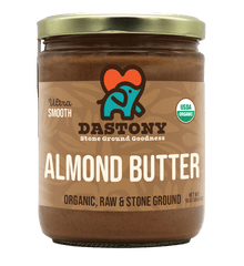 Organic Raw Almond Butter, 16 oz - Vegan America
