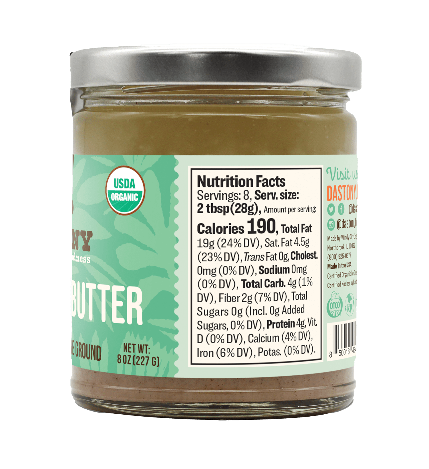 Organic Raw Brazil Nut Butter - Vegan America