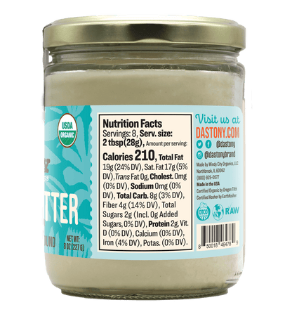 Organic Raw Coconut Butter - 16 oz - Vegan America
