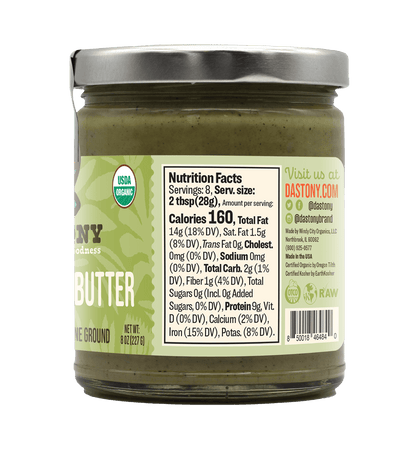 Organic Raw Hemp Seed Butter - Vegan America
