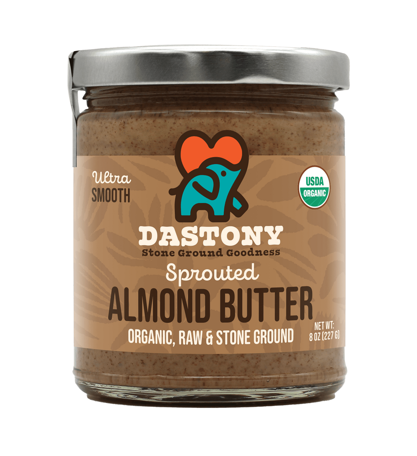 Organic Sprouted Almond Butter - Vegan America