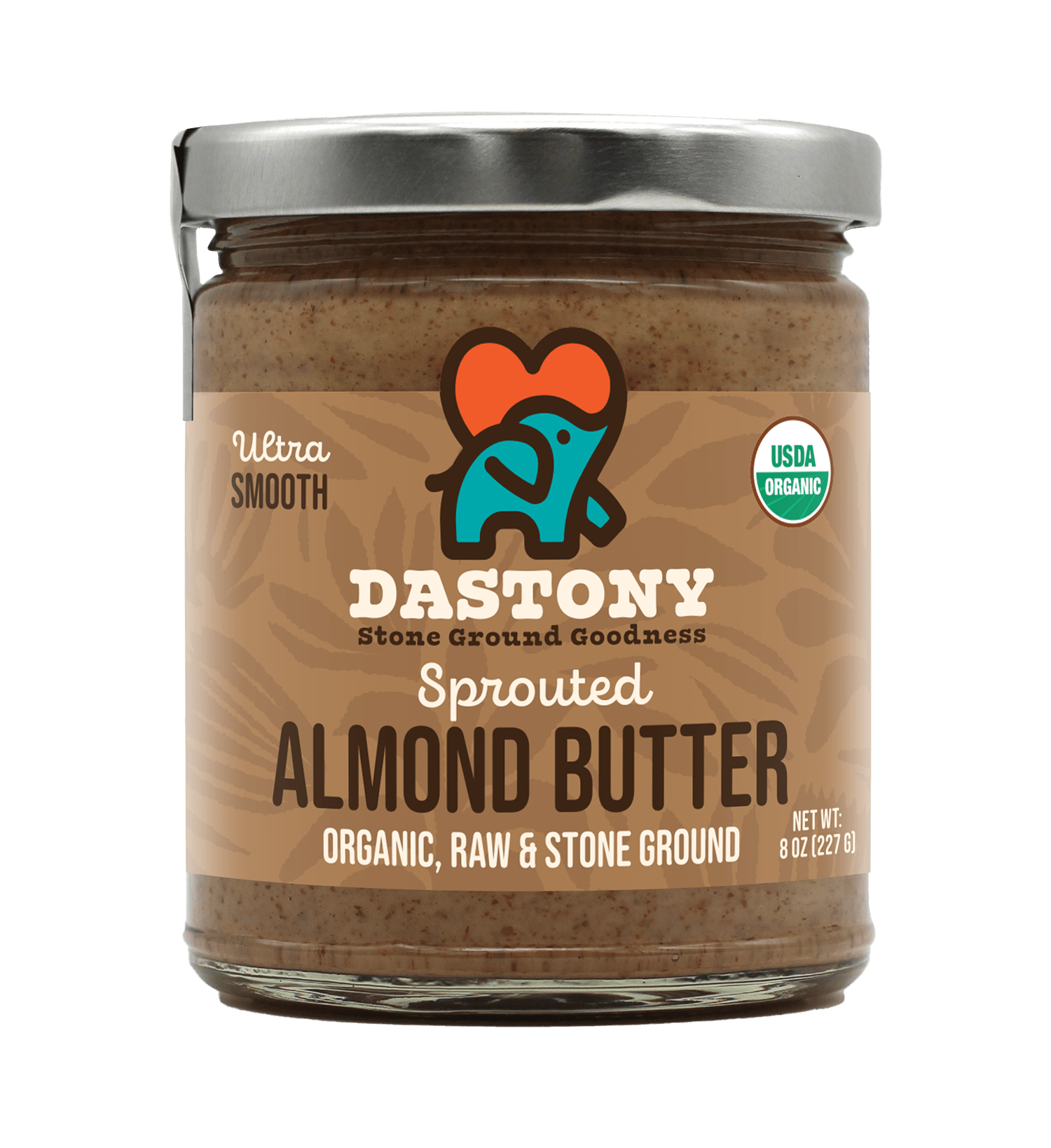 Organic Sprouted Almond Butter - Vegan America