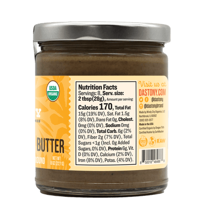 Organic Raw Sprouted Sunflower Seed Butter - Vegan America