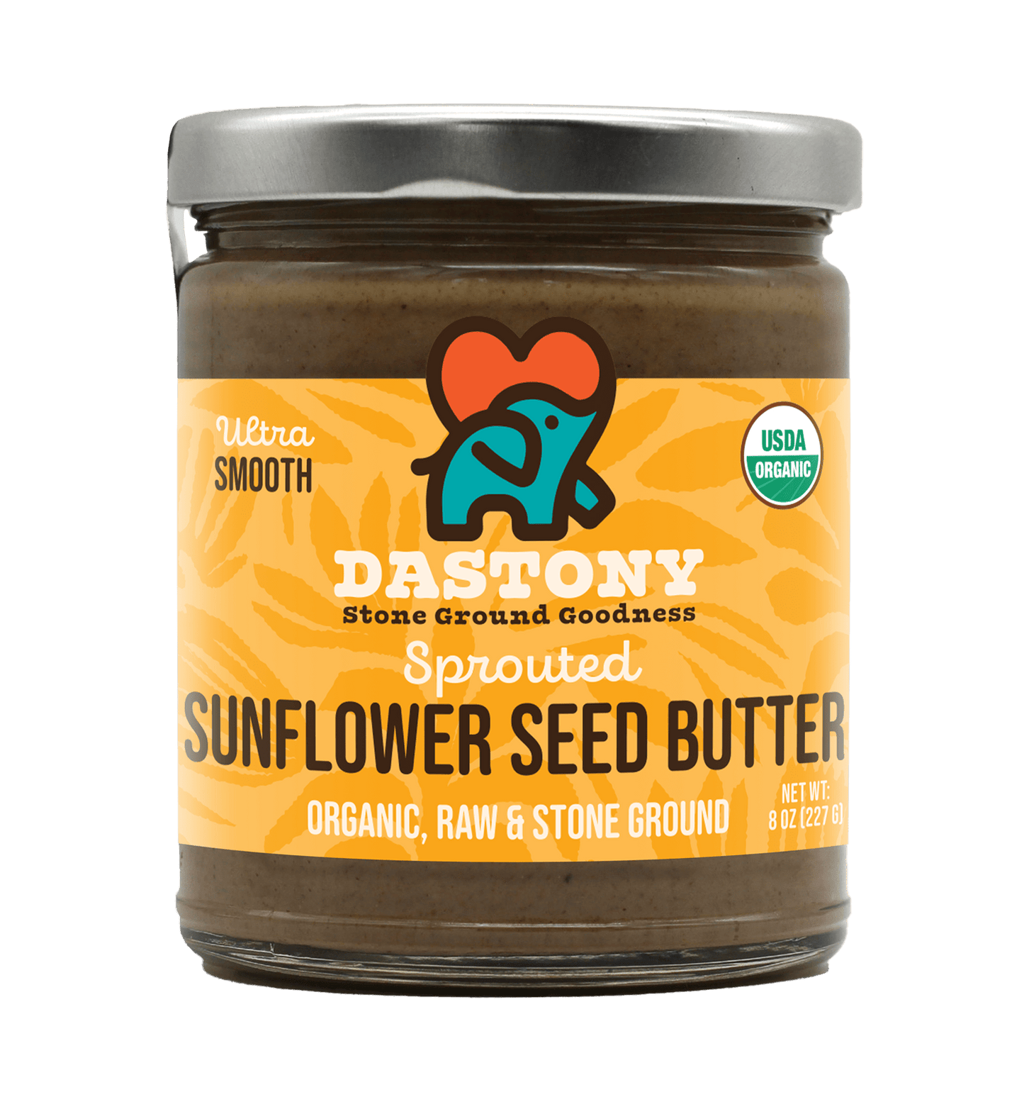 Organic Raw Sprouted Sunflower Seed Butter - Vegan America