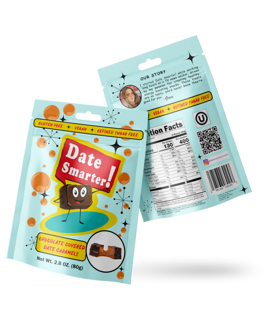 Chocolate Covered Date Caramels