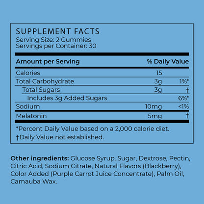 Vegan Melatonin Sleep Gummies