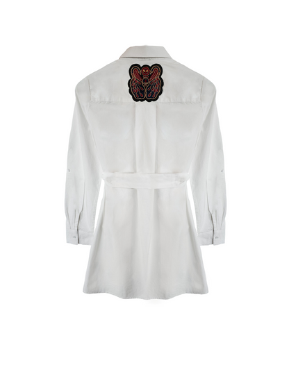 Robe Chemise Avika White