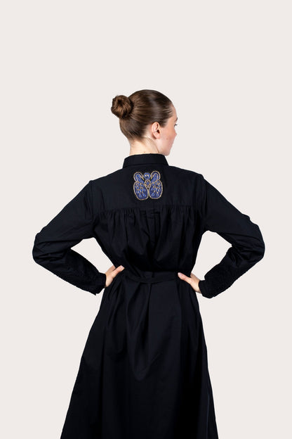 Robe Erika Black Star - Vegan America